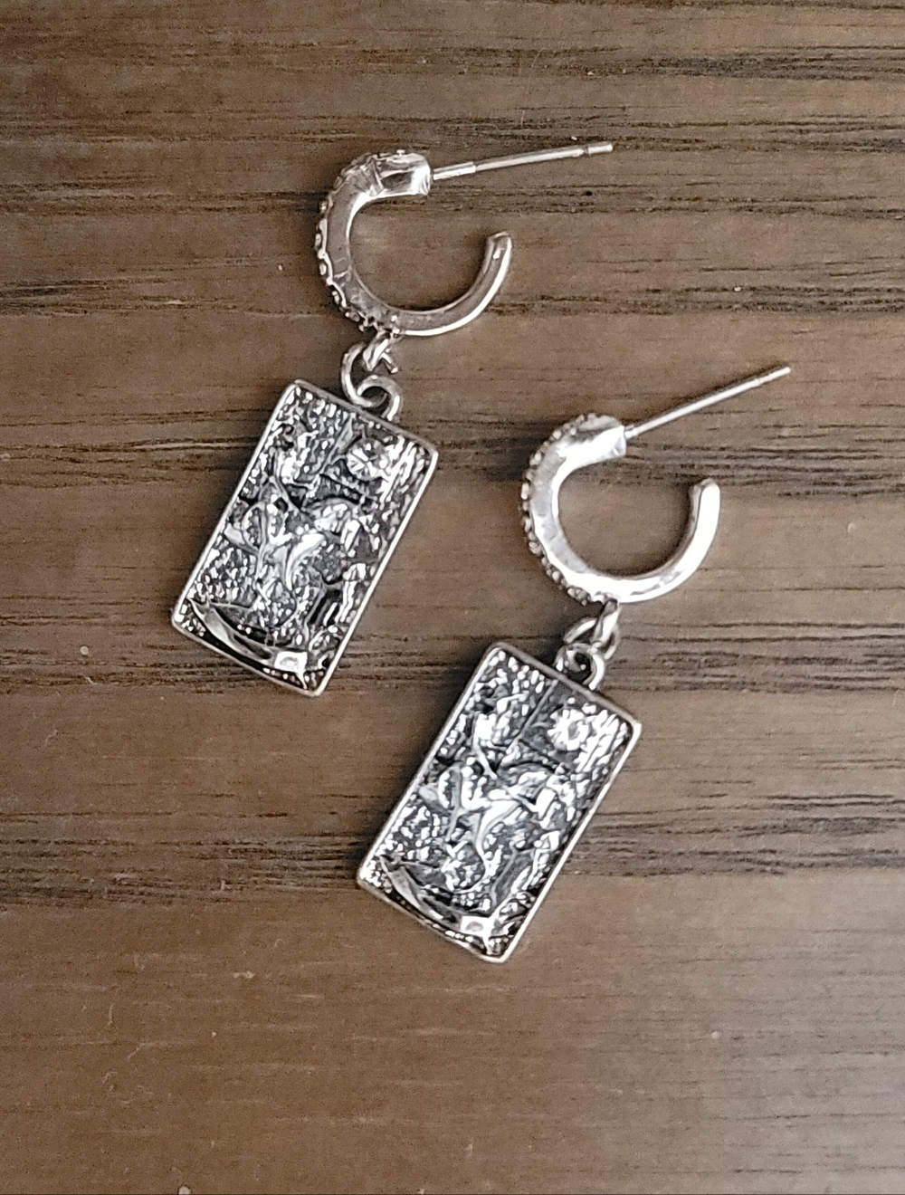 TAROT Cards Hoop Dangle Earrings